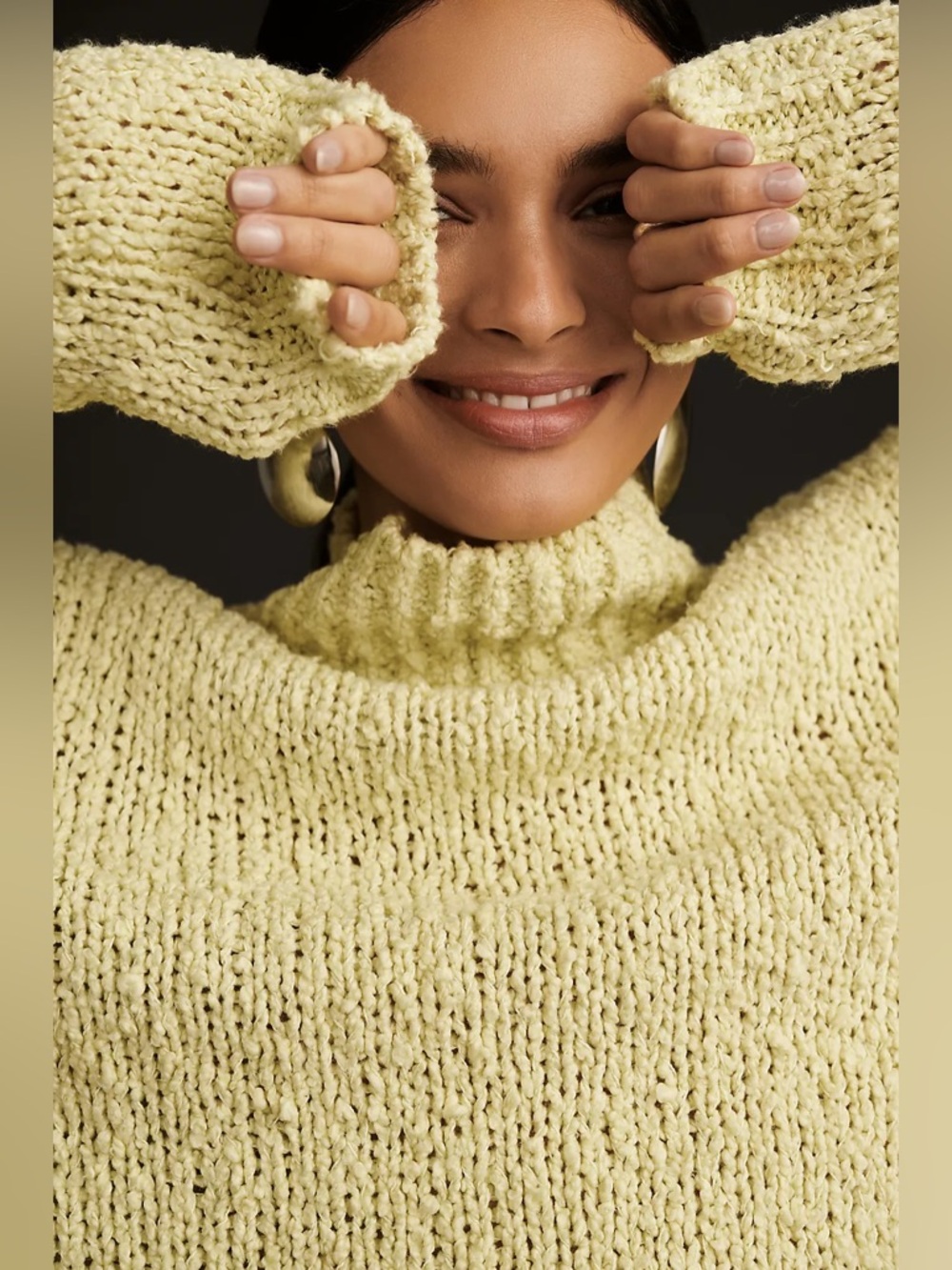 The Need-It Oversized Mock Neck Sweater - Picture 2 of 13